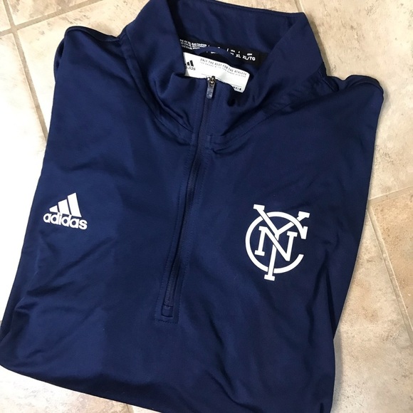 adidas Other - 🌇adidas NYC Quarter Zip Pullover